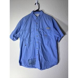 RARE COLUMBIA PFG SHORT SLEEVE FISH PRINT SHIRT (PLEASE READ FOR SIZE)